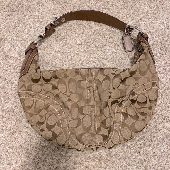 Coach Handbags - Coach brown shoulder purse